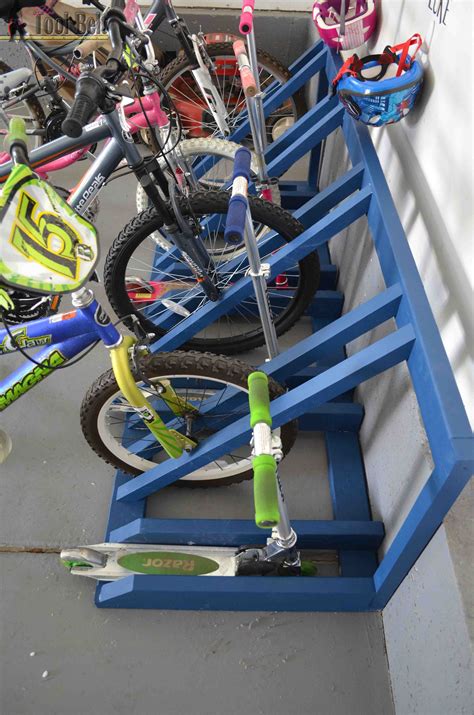 Homemade Bike Rack For Garage